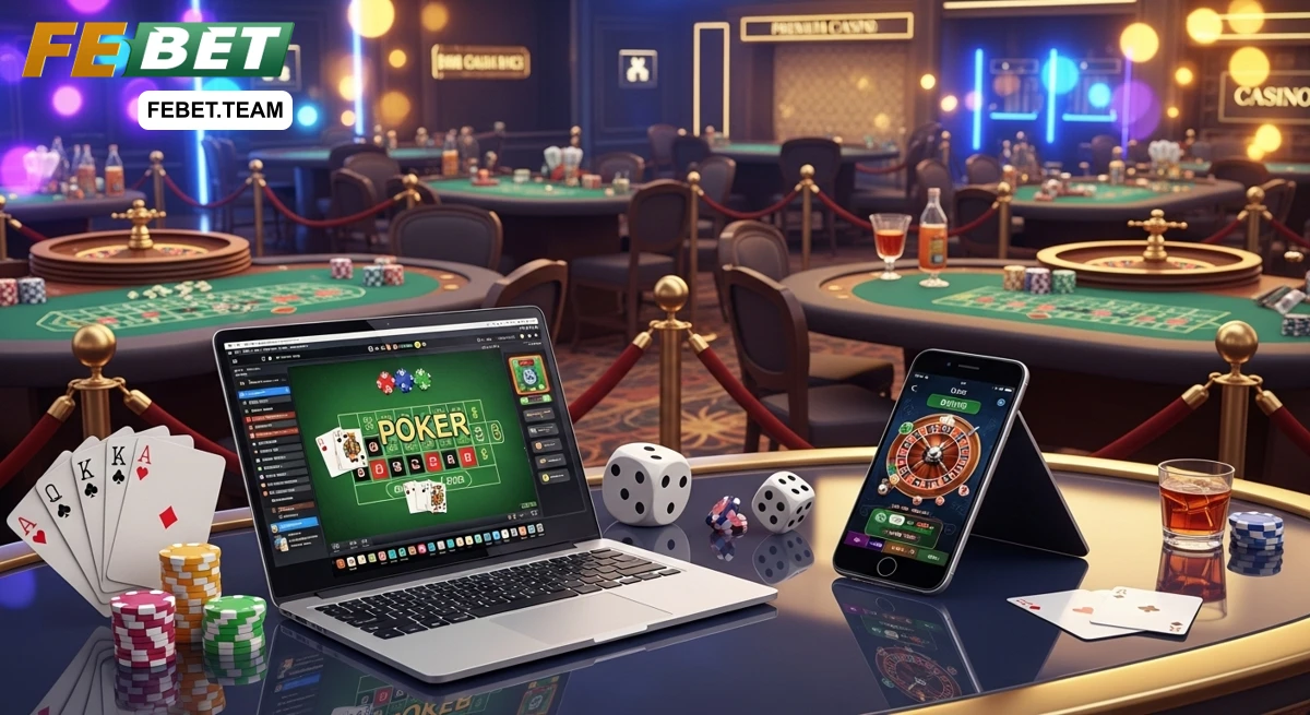 Top 3 sảnh game bài FEBET uy tín 2025
